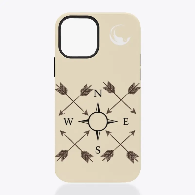 Nude Compass iPhone Case